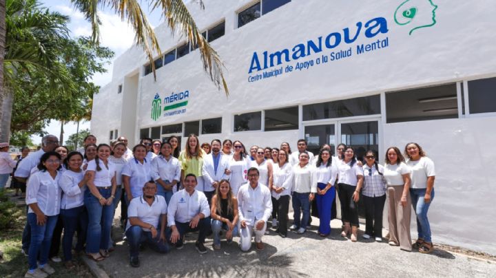Atención a la salud mental es gratuita en Mérida; Cecilia Patrón inaugura nueva sede Alma Nova en Ciudad Caucel