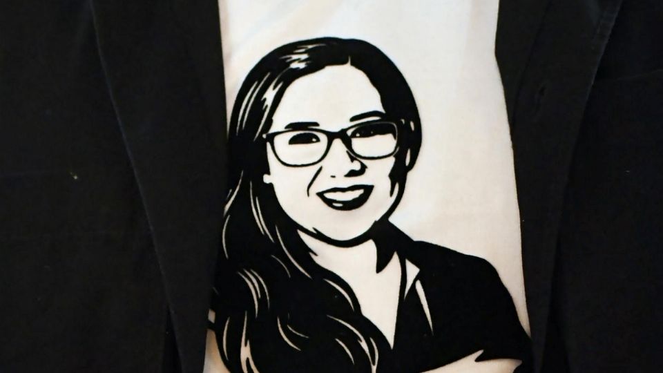 Ilustración de Ruth López, abogada y activista de El Salvador