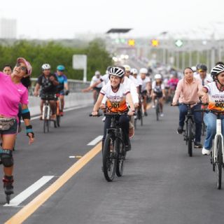 Sheinbaum inaugura Puente Nichupté, el más largo sobre laguna en América Latina