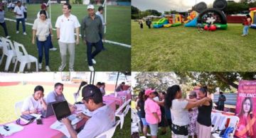 Realizó Ayuntamiento primera jornada de "Enchulamiento" en colonia de San Andrés Tuxtla