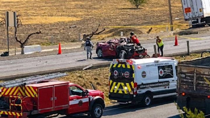 Chofer de tráiler sufrió infarto y provocó accidente mortal en carretera Celaya-Querétaro