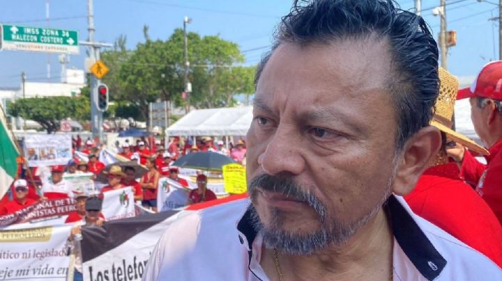 Muere Juan Manuel Montiel, líder sindical, tras marchar en Coatzacoalcos