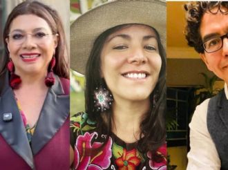 Brugada asiste a homenaje luctuoso de Ximena Guzmán y José Muñoz en Tlalpan