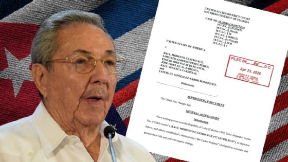 El documento de la acusación formal de EU contra Raúl Castro