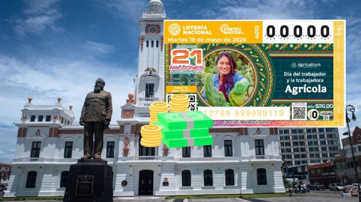 Cae premio mayor de 7 millones de pesos en el puerto de Veracruz