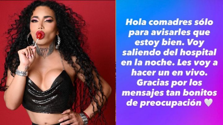 Paola Suárez será dada de alta la noche de este miércoles y hablará sobre el accidente