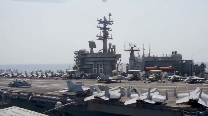 EU despliega portaaviones en el Caribe durante tensión con Cuba