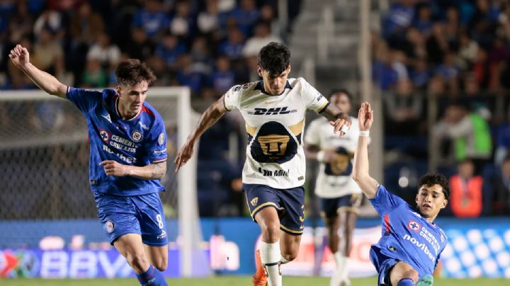 Cruz Azul y Pumas empatan en el primer capítulo de la final de la Liga MX