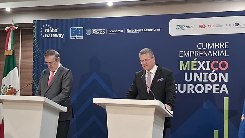 México y Unión Europea firman acuerdo histórico para blindar inversiones y eliminar aranceles