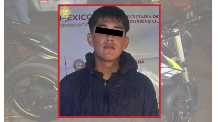 Detienen a sujeto que disparó al aire en Paseo de la Reforma a bordo de una motocicleta
