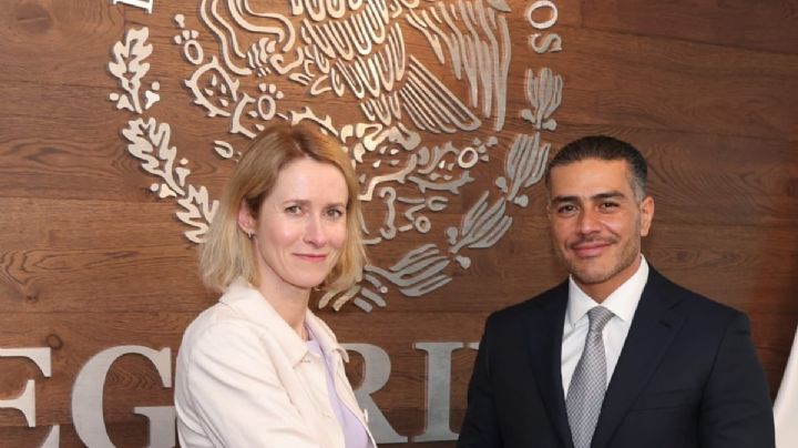 Harfuch y Kaja Kallas acuerdan fortalecer intercambio de inteligencia