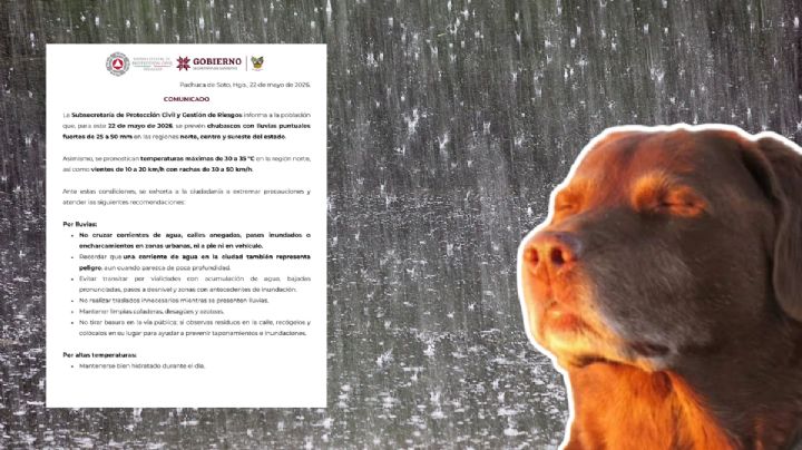 Protección Civil alerta por más lluvias e inundaciones en Hidalgo