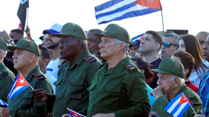 Miguel Díaz-Canel moviliza protestas en Cuba contra presión de EU