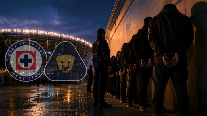 Cruz Azul vs Pumas deja 27 detenidos por reventa