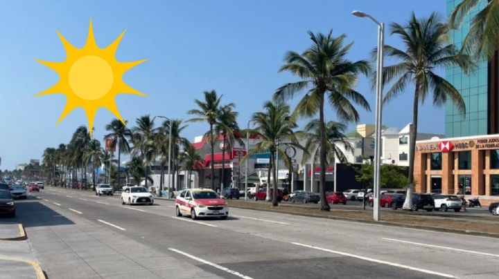 Previo a lluvia: Así estará el clima en Veracruz y Boca del Río este sábado 30 de mayo
