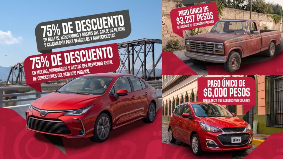 Sinaloa aplicará descuentos de hasta 75% en multas vehiculares