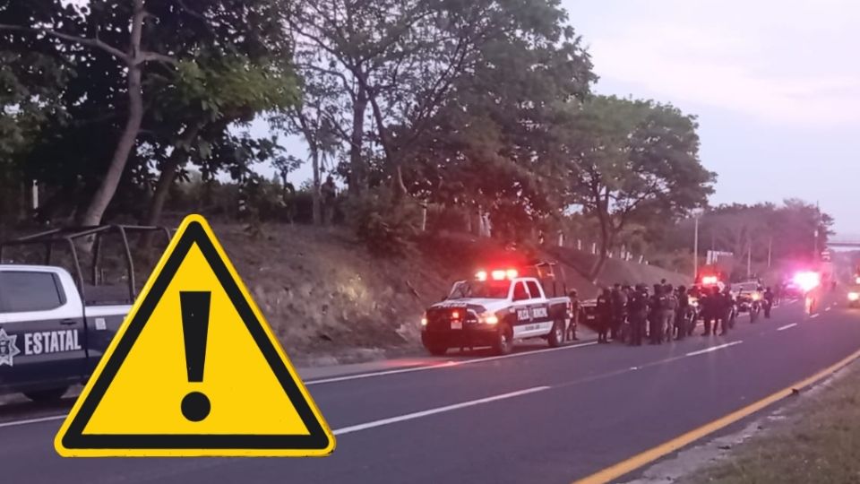 Ataque armado en autopista México-Tuxpan hoy 22 de mayo deja un hombre herido