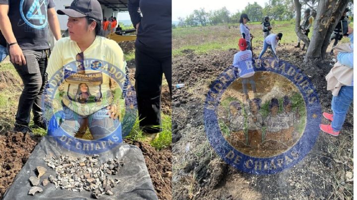 Hallan fosa clandestina con decenas de huesos calcinados en rancho del Ingenio Pujiltic
