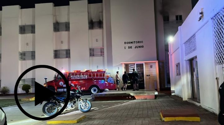 VIDEO: Incendio en la Escuela Náutica Mercante de Veracruz hoy 23 de mayo; esto se sabe
