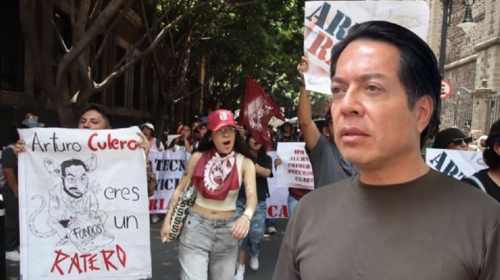 IPN rechaza diálogo con Mario Delgado y mantiene toma de Canal Once
