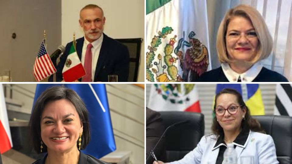 SRE asciende a 4 diplomáticos al máximo rango de embajador