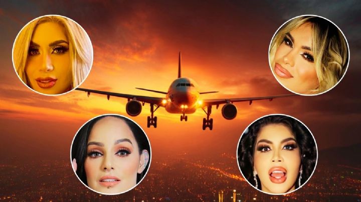 “¡Terror en el aire!”: Wendy Guevara, La Bebeshita y Lolita Cortés viven aterrizaje de emergencia