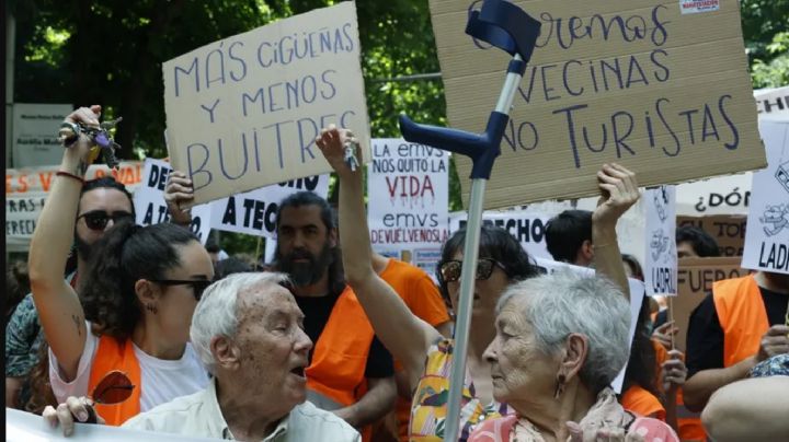 Miles llaman a la desobediencia inquilina para acabar con la "dictadura del rentismo" en Madrid