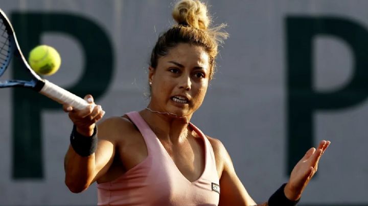 La mexicana Renata Zarazúa queda eliminada en primera ronda de Roland Garros