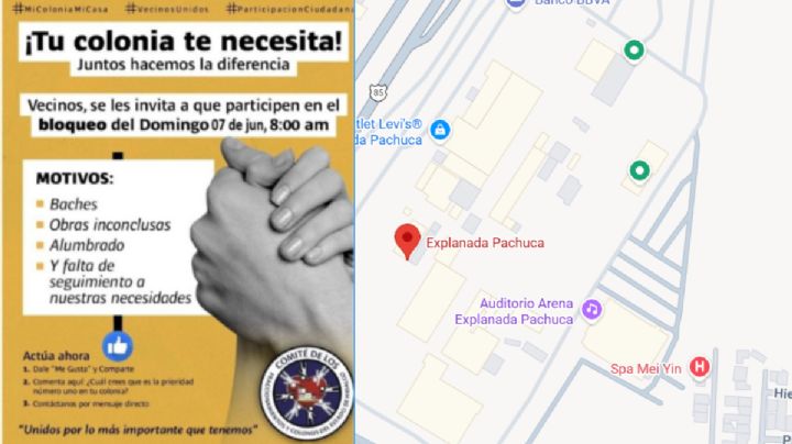 Convocan a un nuevo bloqueo en zona sur de Pachuca, esta es la exigencia