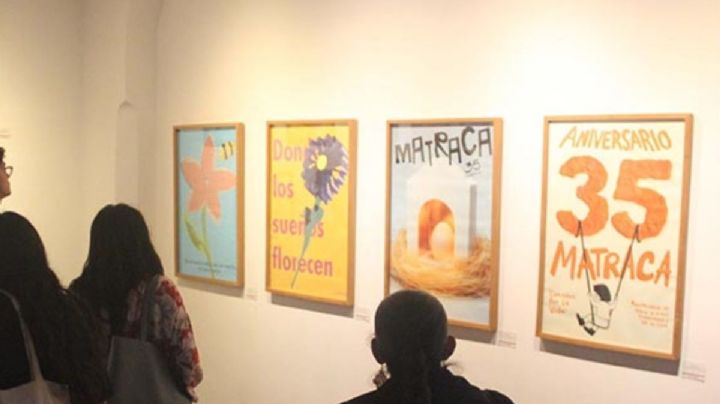 Alumnos UV crearon obras artísticas para celebrar 35 años de Matraca, A. C.
