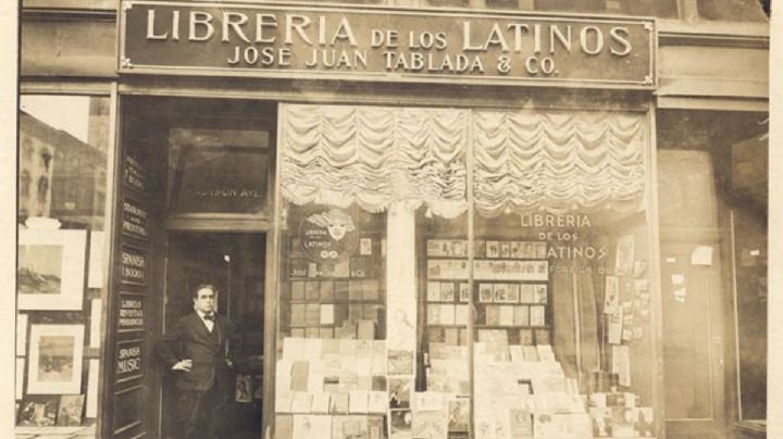 La librería de José Juan Tablada en Nueva York