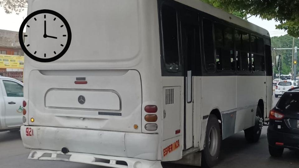 Esta ruta de camión del puerto de Veracruz ampliará su horario de servicio