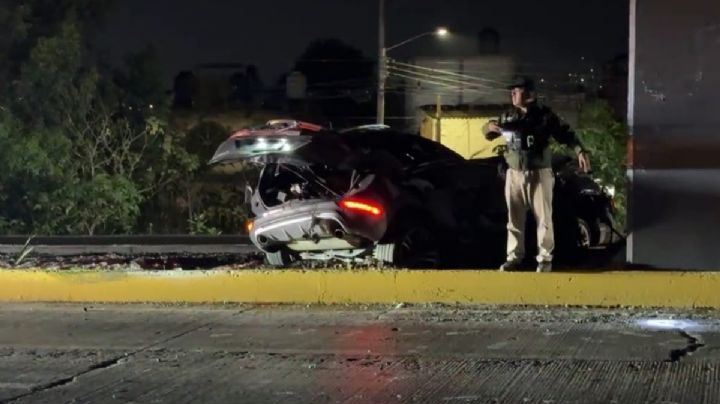 VIDEO: choque en la México-Puebla deja 4 personas muertas, entre ellas un menor