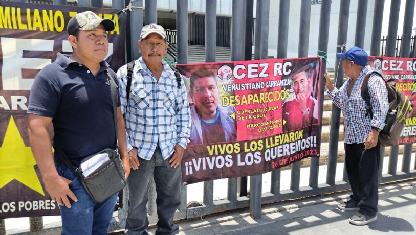 Familias pidieron buscar en Pujiltic, Chiapas, a sus desaparecidos, pero Fiscalía se negó