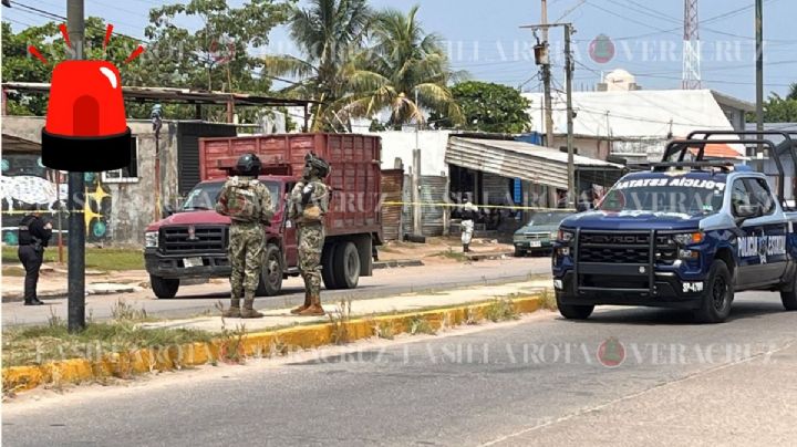 Asesinan a balazos a chofer frente a chatarrera de Coatzacoalcos