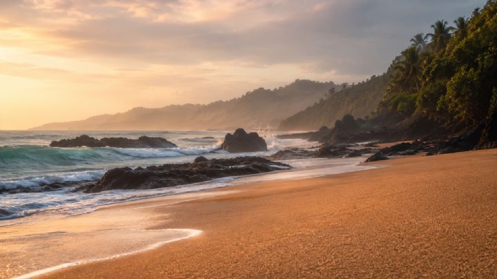 La Llorona, la playa de Michoacán donde la arena llora: así es y cómo llegar