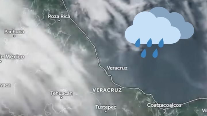 A esta hora impactarían las lluvias en Veracruz este jueves 28 de mayo