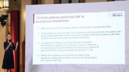 Foto que representa a Las 12 "buenas noticias" económicas que destacó Sheinbaum en su mañanera