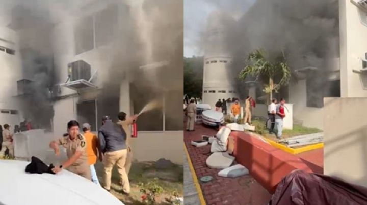 Nuevo incendio en Escuela Náutica de Veracruz hoy 28 de mayo; esto sabemos