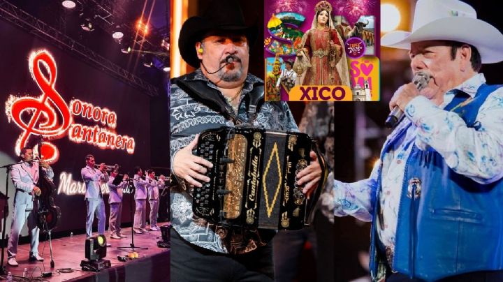 Fiesta patronal en Xico: esta es la cartelera de artistas confirmados