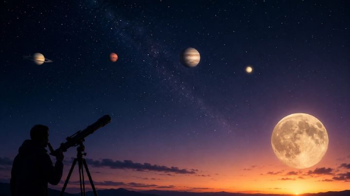 Estos son todos los fenómenos astronómicos que podrás VER en junio del 2026