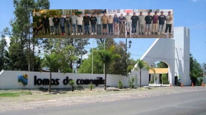 Los sicarios estaban en una albercada, en Comanjilla, festejando al jefe del CJNG; hay 22 detenidos