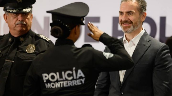 Refuerza gobierno de Adrián de la Garza seguridad de Monterrey con 166 nuevos policías