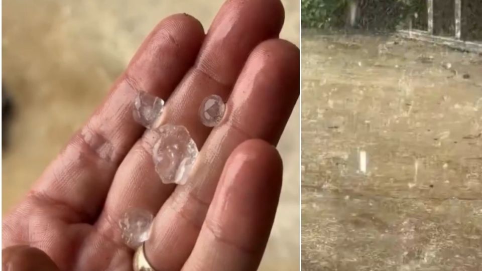 VIDEO: Granizo sorprende en estos municipios de Veracruz hoy 28 de mayo