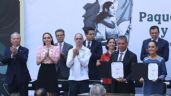Foto ilustrativa de la nota titulada: Sheinbaum firma renovación del PACIC para frenar inflación en México