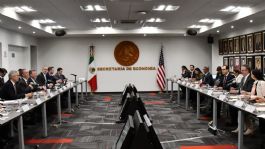 Foto que representa a Reglas de origen y seguridad económica centran diálogo entre México y EU