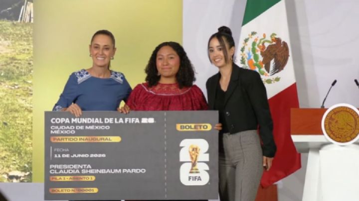 Yolett, de Tlaquilpa, Veracruz, ganó boleto para partido inaugural del Mundial 2026