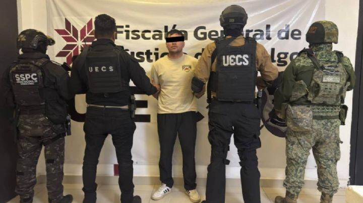 Capturan a "El Kenny", principal operador del grupo delictivo "San Luis Rey" en Oaxaca