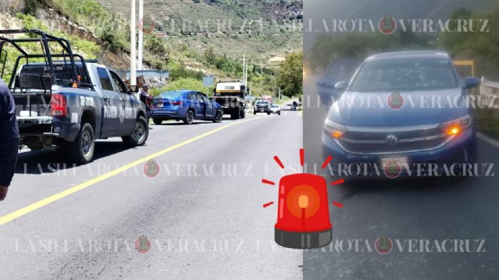 Abandonan auto baleado en carretera federal Orizaba - Tehuacán