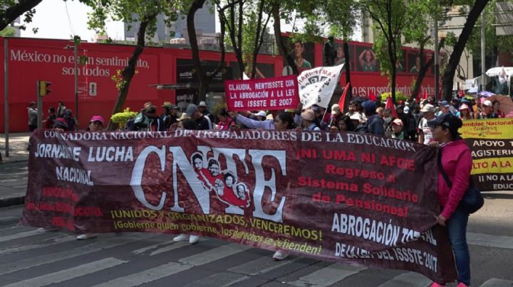 La CNTE reflejo del iceberg educativo: malestar más allá de un plantón